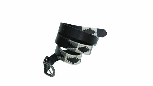  Ceinture en cuir cintrée 