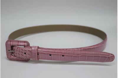 Ceinture en cuir estampé