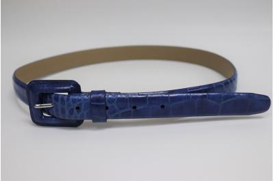 Ceinture en cuir estampé