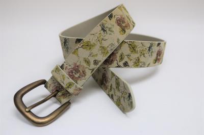 Ceinture en cuir suède