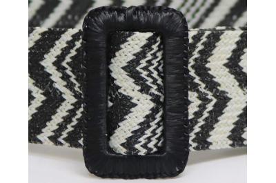 Ceinture tressée en coton, Ceinture en paille