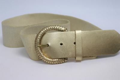 Ceinture tressée en coton, Ceinture en paille