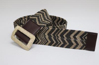 Ceinture tressée en coton, Ceinture en paille
